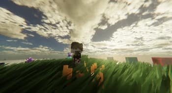 More grass