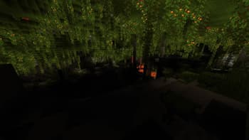 cave lighting with shader