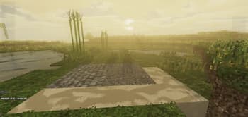 A combination of shaders with patrix texture