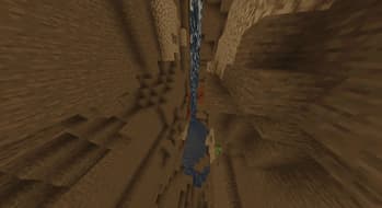 Water in the cave
