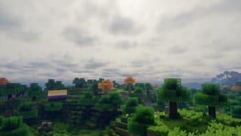 Overcast day, from the daily weather feature