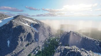 mountain fog