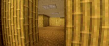 Recreation of the backrooms image using the shader