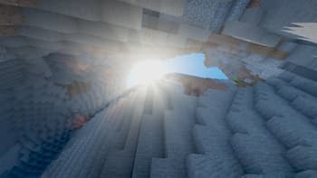 God Rays in a cave