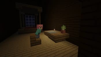 Dropped items emit light!